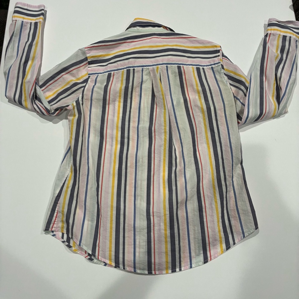 GAP Multicolor Striped Men's Shirt - Picture 8 of 9